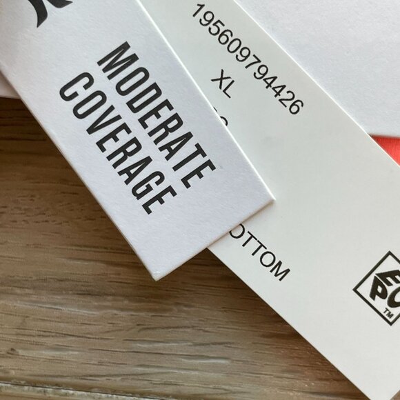 NEW Hurley Womens XL Solid Reversible Moderate Coverage Bikini Bottom Swimsuit - Picture 6 of 10